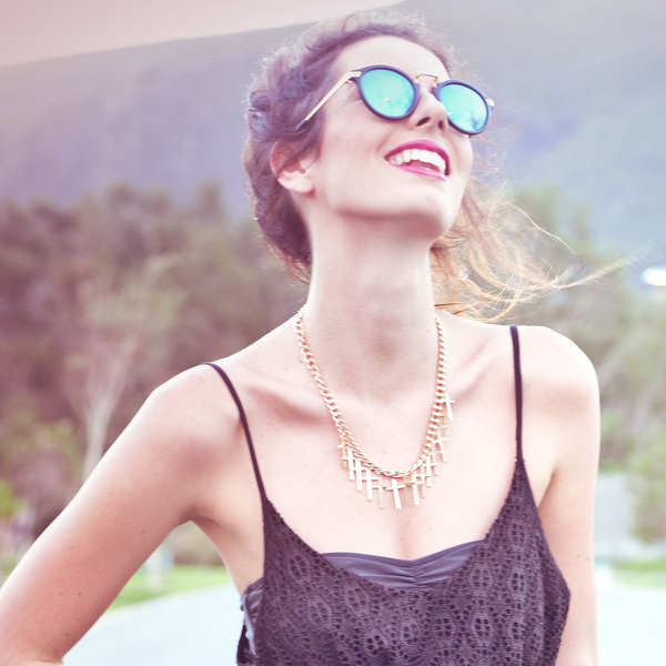 zeroUV Vintage Steampunk Inspired Round Horned Rim Frame Sunglasses 8591 Sunglasses Misty Rose Shiny Black Gold,Shiny Black Silver,Matte Black Silver,Havana Amber,Havana Green,Creme Amber,Blue Plum,Blue Mirror,Yellow Tortoise Sun