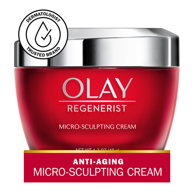 Olay Olay Regenerist Micro-Sculpting Cream, Face Moisturizer, 1.7 Oz Face Moisturizer White Smoke
