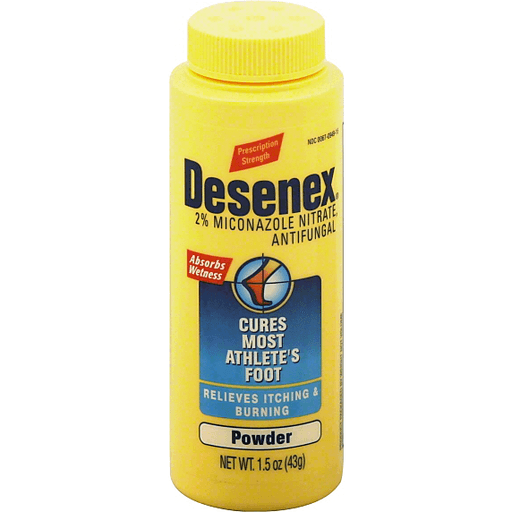Desenex Desenex Prescription Strength Antifungal Powder For Athlete's Foot 1.5 Oz. Shaker Health & Beauty Sandy Brown