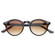 zeroUV Vintage Inspired Key Hole Round Spectacles P3 Sunglasses 7055 Sunglasses White Smoke Tortoise Amber,Shiny Black Smoke,Green Smoke,Yellow Smoke,Smoke,Black Green,Tortoise Green,Matte Black Lavender