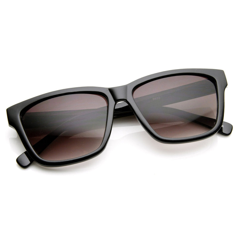 zeroUV European Dapper Square Aviator Sunglasses 8818 Sunglasses White Smoke Black Lavender,Tortoise,Black Smoke,Frost Tortoise,Smoke Tortoise