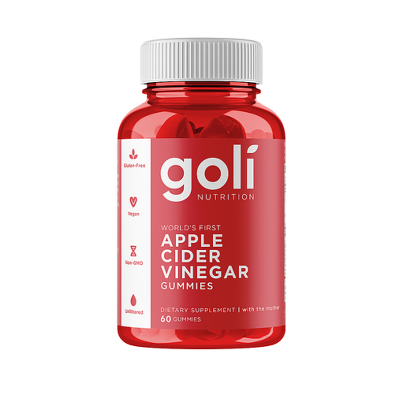 Goli Goli Nutrition Apple Cider Vinegar Vegan Gummies Gummies White Smoke
