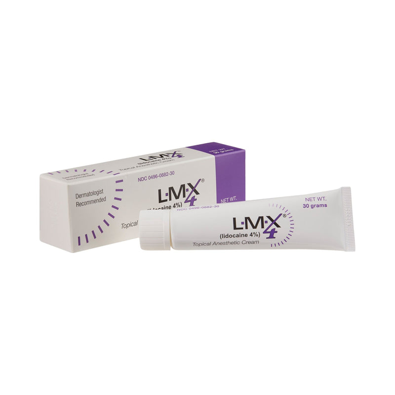 LMX LMX 4 Lidocaine 4% Topical Anesthetic Cream, 1.7 Oz Health & Beauty White Smoke