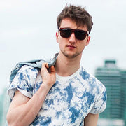zeroUV Hipster Super Flat Top Retro Horned Rim Sunglasses 8775 Sunglasses Alice Blue Tortoise,Shiny Black,Matte Black