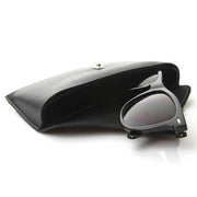 zeroUV Brand New Retro Vinyl Protective Snap Case Hard Sunglasses Glasses Eye Wear 1011 Accessories White Smoke Black,Brown