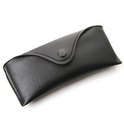 zeroUV Brand New Retro Vinyl Protective Snap Case Hard Sunglasses Glasses Eye Wear 1011 Accessories White Smoke Black