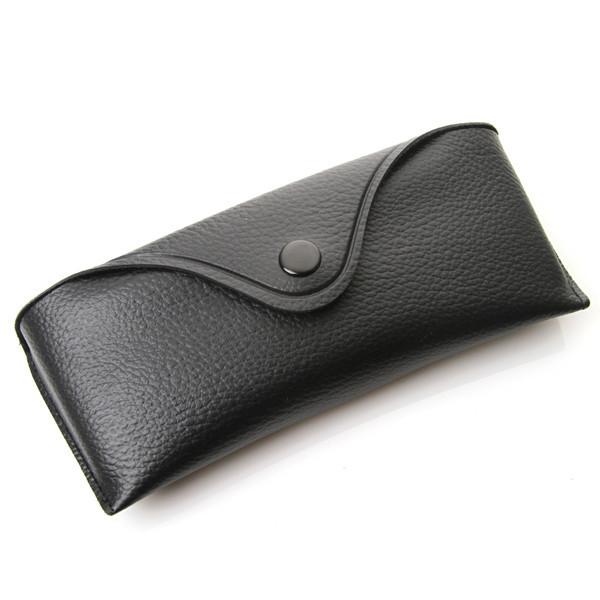 zeroUV Brand New Retro Vinyl Protective Snap Case Hard Sunglasses Glasses Eye Wear 1011 Accessories White Smoke Black