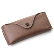 zeroUV Brand New Retro Vinyl Protective Snap Case Hard Sunglasses Glasses Eye Wear 1011 Accessories White Smoke Brown