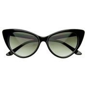 zeroUV Celebrity Hot Tip Pointed Cat Eye Sunglasses 8371 Sunglasses White Smoke Black,Crazy Tortoise,Red,Dark Tortoise