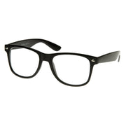 zeroUV Retro Clear Lens Nerd Geek Horned Rim Glasses 2873 Glasses White Smoke Black,Red,White,Tortoise