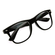 zeroUV Retro Clear Lens Nerd Geek Horned Rim Glasses 2873 Glasses White Smoke Black,Red,White,Tortoise
