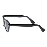 zeroUV Retro Dapper P3 Key Hole Horned Rim Sunglasses 8308 Sunglasses White Smoke Black Smoke,Black Blue,Tortoise Smoke,Tortoise Amber