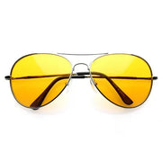 zeroUV Bachelor Party Movie Color Costume Aviator Sunglasses 8405 Sunglasses White Smoke Orange