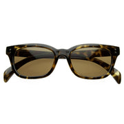 zeroUV Bold Dapper Premium Oval Horned Rim RX Optical Sunglasses 8367 Sunglasses White Smoke Tortoise