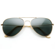 zeroUV Celebrity Large Aviator Sunglasses 8840 Sunglasses White Smoke Gold,Black