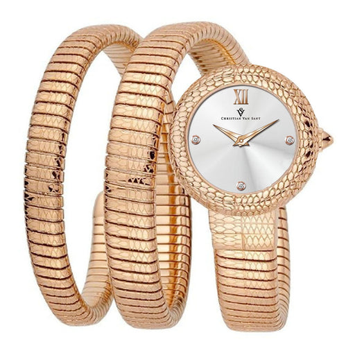 Bids.com Christian Van Sant Women's Naga Watches White Smoke