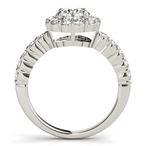 Bids.com 14k White Gold Round Floral Motif Diamond Engagement Ring (1 5/8 cttw) Rings White Smoke 3 / White Gold,3.5 / White Gold,4 / White Gold,4.5 / White Gold,5 / White Gold,5.5 / White Gold,6 / White Gold,6.5 / White Gold,7 / White Gold,7.5 / White Gold,8 / White Gold,8.5 / White Gold,9 / White Gold