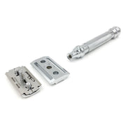 Parker Parker 98R Heavyweigh 3-Piece Double Edge Safety Razor Safety Razor Light Gray