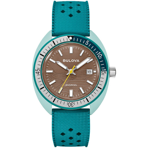 Bids.com Bulova Men's Snorkel Sea Turtle Watches White Smoke Default Title