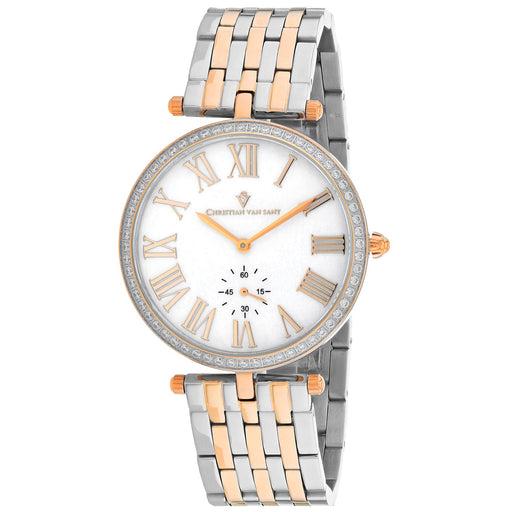 Bids.com Christian Van Sant Women's Hush Watches White Smoke