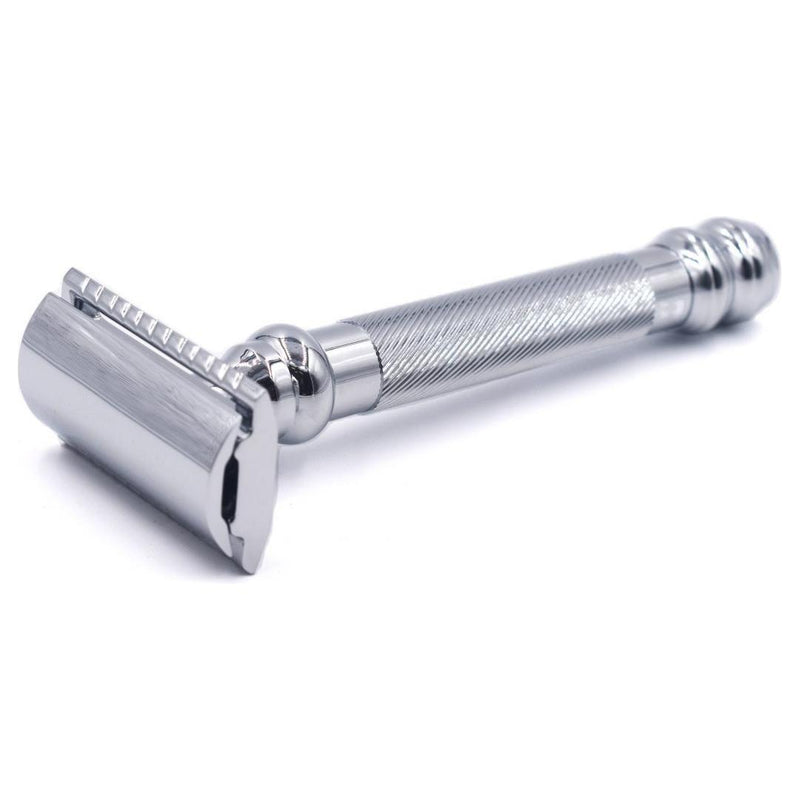 Parker Parker 98R Heavyweigh 3-Piece Double Edge Safety Razor Safety Razor Gray