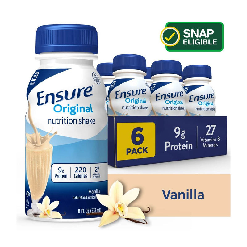 Ensure Ensure Original Nutrition Shake Vanilla Ready To Drink 48 Fl Oz Fitness & Nutrition White Smoke