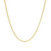 Bids.com 10k Yellow Gold Wheat Chain 1.0mm Necklaces White Smoke 16 / Yellow Gold,18 / Yellow Gold,One / Yellow Gold