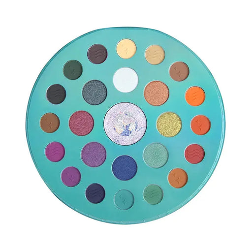 Profusion Cosmetics Metachrome | 25-Shade Palette Medium Aquamarine