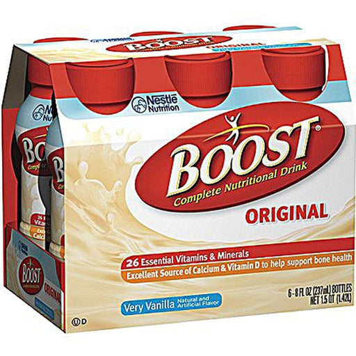 Boost Boost Original Balanced Nutritional Drinks Very Vanilla Fitness & Nutrition White Smoke