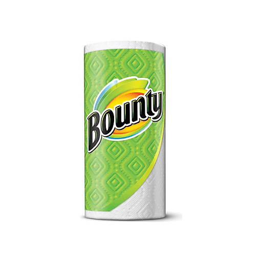 Bounty Bounty Paper Towels, Select A Size, White, 2 Ply Paper Towels White Smoke