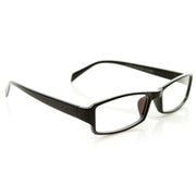 zeroUV Optical RX Modern Rectangular Basic Frame Clear Lens Glasses 8031 Glasses White Smoke Black,Tortoise