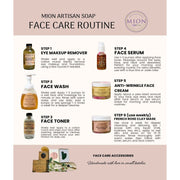 MION Artisan Soap Co. Face Serum | Promotes Collagen Production | Evens Out Skin Tone White Smoke
