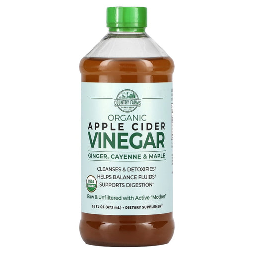 Country Farms Country Farms Organic Apple Cider Vinegar Ginger Cayenne & Maple Beverages Lavender
