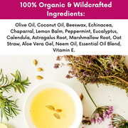 COLEHERBALS LLC 16 - Dr. Cole's Organic Skin Repair Herbal Balm Herbal White Smoke