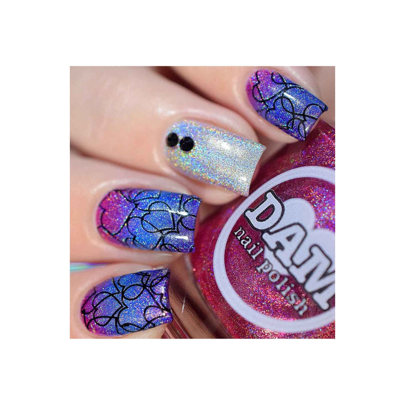 UberChic Beauty Love and Marriage-03 Stamping Plate Gray