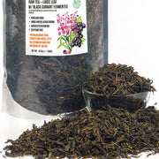 SiberianGreen.com Siberian Green Fermented Ivan Tea with Black Currant Leaves – 300g Tea & Infusions White Smoke