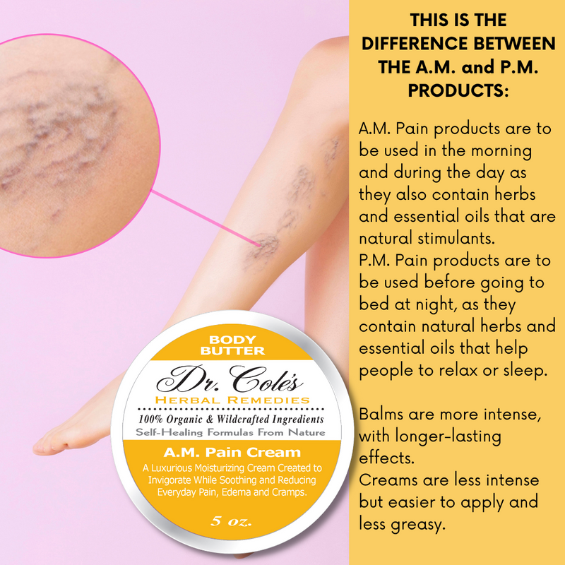 COLEHERBALS LLC 22 - Dr. Cole's A.M. Pain Cream Herbal Lavender