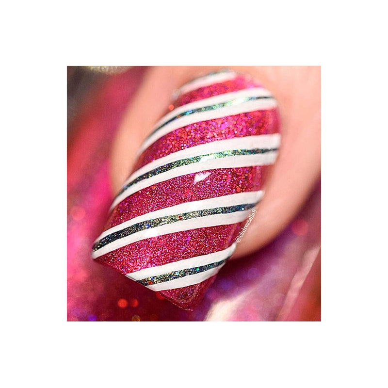 UberChic Beauty Holiday Jingle, (Christmas-03) Stamping Plate Maroon