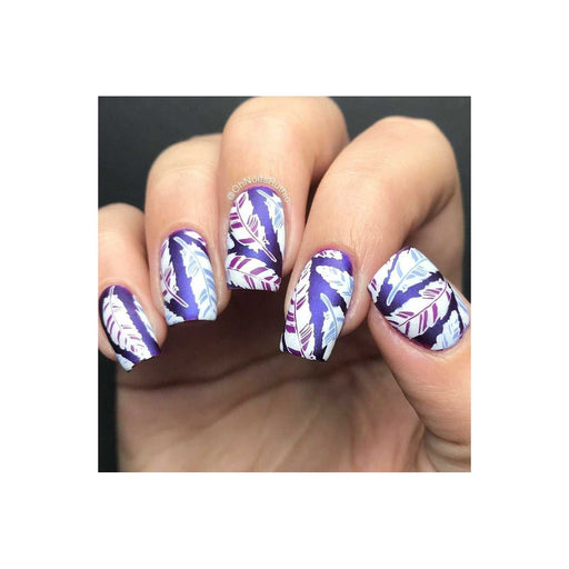 UberChic Beauty Collection 02 Stamping Plate Rosy Brown