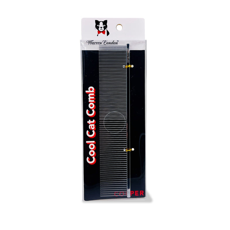 Warren London Cool Cat Comb Pet Combs & Brushes Black