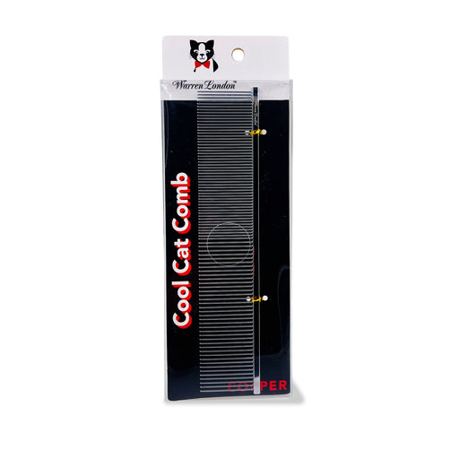 Warren London Cool Cat Comb Pet Combs & Brushes Black