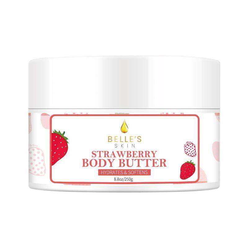 Belle's Secrets Belle's Skin Strawberry Body Butter White Smoke