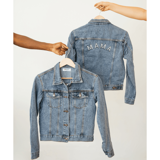 Sunflower Motherhood Blue Denim Mama Jacket Clothing Dim Gray Small,Medium,Large,Extra Large