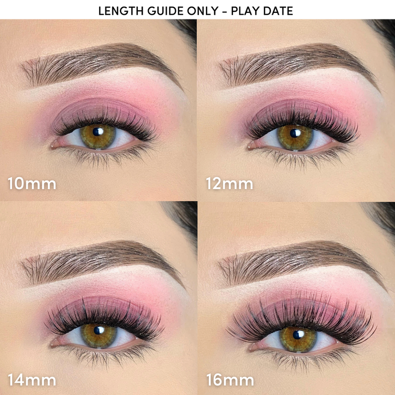 Pink Purée Playdate Multi-Pack DIY Lashes Wheat