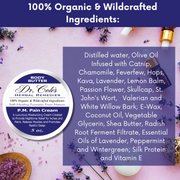 COLEHERBALS LLC 25 - Dr. Cole's P.M. Pain Cream Herbal Slate Gray