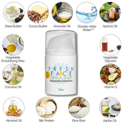 COLEHERBALS LLC 42 - Fresh Face Organix Rejuvenating Facial Moisturizer Facial Moisturizer White Smoke