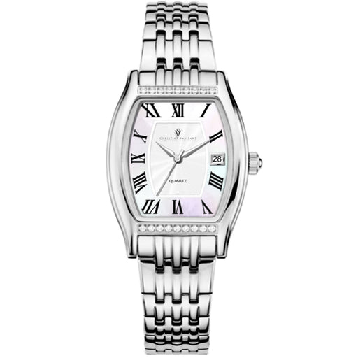 Bids.com Christian Van Sant Women's Gemma Watches White Smoke