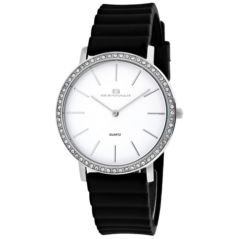 Bids.com Oceanaut Women's Ripple Watches White Smoke