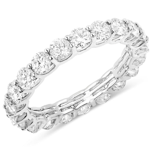 Bids.com 2.52 Carat Genuine Lab Grown Diamond 14K White Gold Ring Rings White Smoke size 6.00,size 7.00,size 8.00