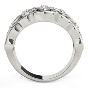 Bids.com Diamond Studded Four Leaf Clover Motif Ring in 14k White Gold (1/4 cttw) Rings White Smoke 3 / White Gold,3.5 / White Gold,4 / White Gold,4.5 / White Gold,5 / White Gold,5.5 / White Gold,6 / White Gold,6.5 / White Gold,7 / White Gold,7.5 / White Gold,8 / White Gold,8.5 / White Gold,9 / White Gold